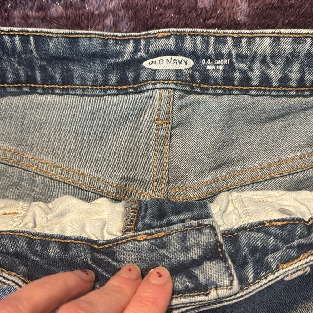 Sz 8 Denim Blue Women's Shorts